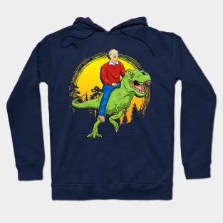 Bernie Sanders 2020 T-Rex Hoodie